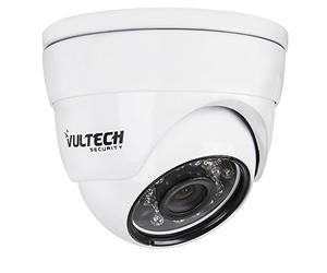 VulTech Security CM-DM1080AHD-B Telecamera, Dome, AHD, 1/3", 2 mpx, 1080 p, 3.6 mm, LED IR, 24 Pezzi, 25 m, Bianco