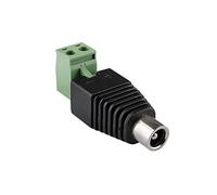 VulTech Security SA31518 Adattatore di Alimentazione per Telecamera, Femmina, 10 Pezzi, Nero