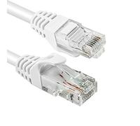 VulTech TAAU010-UTP-WH Cavo di Rete 1m | CAT.6 Ethernet Gigabit Lan (RJ45) | 10/100/1000Mbit/s | Cavo Patch | UTP | Compatibile con CAT.5 / CAT.5e / CAT.7 | 24 AWG | Bianco