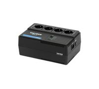 Vultech UPS700VA-XS - Gruppo di continuità 700VA 4x Bipasso/Schuko + 2