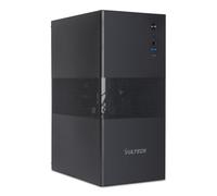 VulTech VCO-A1759-N Case PC ATX Mid Tower in Acciaio SPCC, Type-C, USB 3.0, Ventola 120mm Inclusa Senza Alimentatore, Nero