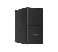 VulTech VCO-M1659P-N Case PC Micro-ATX in Acciaio SPCC con Alimentatore ATX 500W Incluso, USB 3.0, 2 USB 2.0, Supporto GPU 270 mm, Nero
