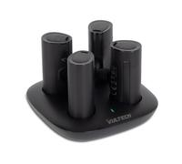 VULTECH POWER BANK STAZIONE DI RICARICA 4 POWERBANK 5000 MAH (VPB-P10BK) TYPE-C NERO**PUOI PAGARE ANCHE ALLA CONSEGNA!!!**