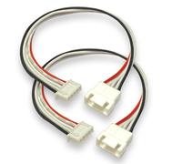 VUNIVERSUM 2 pezzi JST-XH 4S 5Pin 30 cm 14,8 V batteria Lipo Premium Cavo di bilanciamento Cavo di ricarica XH 2,50 mm maschio a femmina 24 AWG Cavo adattatore in silicone per modellismo