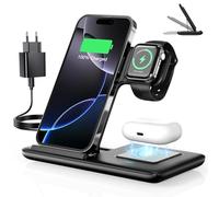 3 in 1 Caricatore Wireless Stazione 18W Ricarica Rapida Wireless Phone Charger