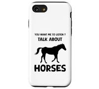 Vuoi che ascolti parlare di cavalli Funny Horse Custodia per iPhone SE (2020) / 7/8
