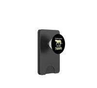 Vuoi che ascolti parlare di Tigers Funny Tiger Lover PopSockets PopWallet per MagSafe