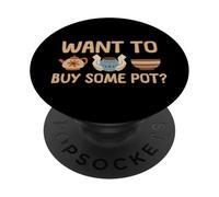 Vuoi comprare un po? Ceramica argilla vasi divertenti arti in ceramica PopSockets PopGrip Adesivo