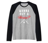 Vuoi comprare una casa? Agente immobiliare agente immobiliare Maglia con Maniche Raglan