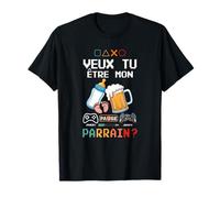 Vuoi Essere Il Mio Padrino Tee Uomo Gamer Umorismo Gaming Maglietta