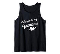 Vuoi Essere Il Mio Valentino? Buon San Valentino Amore Cuore Canotta