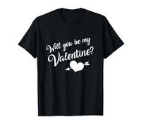 Vuoi Essere Il Mio Valentino? Buon San Valentino Amore Cuore Maglietta