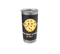Vuoi una pace di me Pizza Bicchiere termico in acciaio inox doppia parete