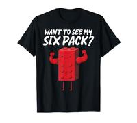 Vuoi Vedere Il Mio Giocattolo Building Brick Builders in Confezione da Sei Maglietta