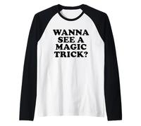 Vuoi Vedere Un Trucco Magico Maglia con Maniche Raglan