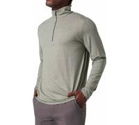 Vuori - Maglione comfort stretch - Ease Performance 1/2 Zip 2.0 M Laurel Heather per Uomo - Taglia S - Grigio