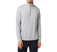Vuori - Maglione comfort stretch - Ease Performance 1/2 Zip 2.0 M Light Heather Grey per Uomo - Taglia L - Grigio