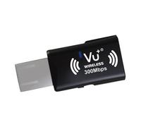 VuPlus Vu+ 10005144 Senza fili USB WLAN Wi-Fi 4 (802.11n) 300 Mbit/s Nero