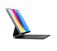 Vushola Magic Keyboard Custodia per iPad di 10a generazione 2022 e 11a (A16,2025), supporto magnetico da 10 pollici di 10a/11a generazione con tastiera, trackpad multi-touch integrato, spegnimento