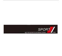 VUXEEKDR Adesivo Parabrezza Auto, per Audi Q3 S-Line/Q3 Quattro/Q3 Sportback/Q5/Q5 ResistenteProtezione UV Parasole Parabrezza Decalcomanie,Adesivo Fascia Parasole Facile Applicare