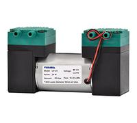 VUYOMUA 12/24V 10W -80KPa 15L/Min Mini pompa ad aria DC Pompa a vuoto a membrana muta oilless aspirazione elettrica (UV-U3-12V)