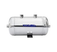 VUYOMUA 304 Stainless Steel High Pressure Mini Small Portable Air Tank Air Serbatoio Air Serbatoio (2 L-SG)