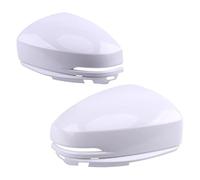 Vuzmode 1 Coppia Auto Bianco ABS Anteriore Bianco Copertura dello Specchio Retrovisore Alloggiamento della Protezione, for Jazz, 2014 2015 2016 2017 2018 Copertura per specchietto retrovisore Auto
