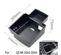 Vuzmode 1 pz Accessori for auto Bracciolo centrale Scatola portaoggetti, for, for A3, 8v 3 4 5 A4 A5 B8 B9 8t Q2 Q2l, for Q3, 8u Q5 8r Tyling Vassoio per console centrale dell'auto(For B Type Q5 8r)