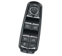 Vuzmode 1 pz Interruttore di controllo alzacristalli auto, for Porsche Panamera Cayenne Macan 7PP959858RDML 7PP959858MDML 7PP959855C-Con finestrino Interruttore finestrino auto(BLACK CHILD)