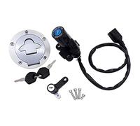 Vuzmode 1 Set Interruttore di Accensione Del Serbatoio Carburante Gas Sedile Blocco for YZF-R3 YZF R3 RH07 RH12 Con 2 Chiave Motociclo interruttore a chiave Interruttore di accensione per motocicletta