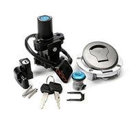 Vuzmode 1 Set Interruttore di Accensione Tappo del Serbatoio Carburante Gas Coperchio Kit Chiave Blocco for CRF250 CRF250RL Rally 2017-2020 A Del Motociclo Interruttore di accensione per motocicletta
