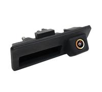 Vuzmode 170 gradi HD Retromarcia for auto Vista posteriore Fisheye Maniglia for bagagliaio Telecamera dorata Linea di parcheggio, A4L/S5/S3/A6L/Q3/Q5/A3/Q7 Telecamera posteriore