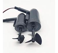 Vuzmode 1PC 8.4V 30W Propulsore Subacqueo Motore Elica Motore for Il Controllo Remoto Nido Barca Nave Giocattoli Barche Accessori Modello 10cm/13cm Elica per barca in metallo(Thruster 10cm)