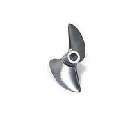 Vuzmode 1PC Metallo 42mm Elica for Barca 4mm 4.76mm 3/16in P1.4 Prop Elica di Superficie, for Nitro Elettrico RC Barca Velocità MONO Catamarano Elica per barca in metallo(Right Hand)