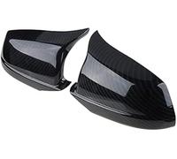 Vuzmode 2 copri specchietti laterali lucidi, copri specchietti retrovisori, for BMW Serie 5 F10 F11 Pre-LCI 2011-2013 (aspetto fibra di carbonio) Vetro dello specchietto retrovisore laterale della por