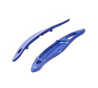 Vuzmode 2 pezzi di estensione del cambio al volante in alluminio for auto, for Porsche, for PANAMERA, for MACAN, for CAYENNE, 718 911 Accessori Boxster Leve del cambio per auto(BLACK Blue)