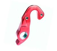 Vuzmode 2 Pezzi di Parti di Biciclette Mech Dropout, for Cube 10151#151 Agree C 62 Attain Race Axial Wls Gts Pro Sl Bike Gear Gancio Deragliatore Posteriore Supporto posteriore per bicicletta(BLACK WG