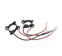 Vuzmode 2 pezzi H7 LED faro lampadina adattatore portalampada fermo tappo staffa base clip di montaggio, for 2003-2006, 2003-2010 C/addy Supporto per faro