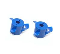 Vuzmode 2 pz FAI DA TE F2838 28mm Motore Subacqueo 60mm Elica a tre pale CW/CCW ROV Paddle Foro Dia 10.5mm for RC Modello di Barca Elettrica Elica per barca in metallo(2pcs CW)