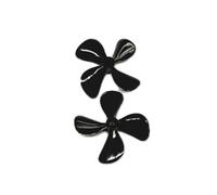 Vuzmode 2PCS Elica a quattro pale Completamente immersa D50mm 55mm 60mm Eliche CW CCW Puntelli in nylon for barche RC Parti fai da te Elica per barca in metallo(1Pair 60MM)