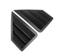Vuzmode 2PCS Lunotto posteriore Triangolo Persiane Copertura Trim, for TOYOTA, for C-HR CHR 2016 2017 2018 2019 Car Styling Plastica ABS Copertura per persiane auto(Matte black)