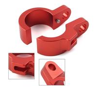 Vuzmode 2PCS Moto Freno Anteriore Tubo Morsetto Linea di Supporto CR80R CR85R CR125R CR250R CR500R Morsetto per tubo freno(Rot)