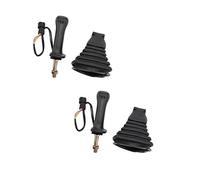Vuzmode 2X 3 Pulsanti Joystick for Escavatore Assy Maniglia Ingranaggi con Copertura Antipolvere, for Doosan DX150 215 225 300 370-9C Destra Joystick per Escavatore