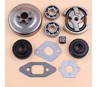 Vuzmode 3 8 6 denti Kit guarnizioni paraolio cuscinetto pignone tamburo frizione, for partner, pezzi di ricambio motosega 350 351 352 370 371 390 420 Kit frizione tosaerba
