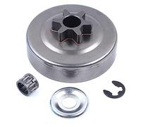 Vuzmode 3 8 passo 6T rondella pignone tamburo frizione E Kit clip, for STIHL, 017 018 021 023 025 MS170 MS180 MS210 MS230 MS250 motosega Kit frizione tosaerba