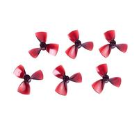 Vuzmode 3 paia diametro 80 mm foro albero 5 mm elica a 3 pale grande spinta PC CW CCW pagaia, for RC barca ad alta velocità ROV modello fai da te di ricambio Elica per barca in metallo