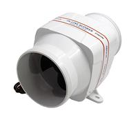 Vuzmode 4 in Linea Marine sentina Ventilatore Aria soffiante 12 Volt 270CFM Barca Bianco Ventilatore per Motori marini