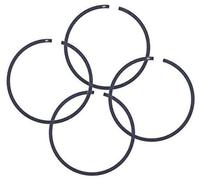 Vuzmode 4 Pezzi Lotto 45mmx1.2mm Fasce Elastiche pistone, for Husqvarna, 353 350 351 346 XP, for JONSERED, CS2150 CS2152 Motosega, for pistone a 2 Fasce Elastiche Anello del pistone
