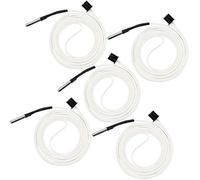 Vuzmode 5 pezzi NTC 3950 100K sensore termistore alta temperatura +300 gradi 2 pin, for stampante 3D Reprap MK3 estrusore blocco riscaldatore Termistore per stampante 3D
