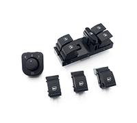 Vuzmode 5 PZ SET Interruttore Specchietto Laterale Pulsante Finestra, for Volkswagen, for VW, for Jetta Mk5, for Golf 6 Per, for, for Passat B6 CC Interruttore specchietto laterale